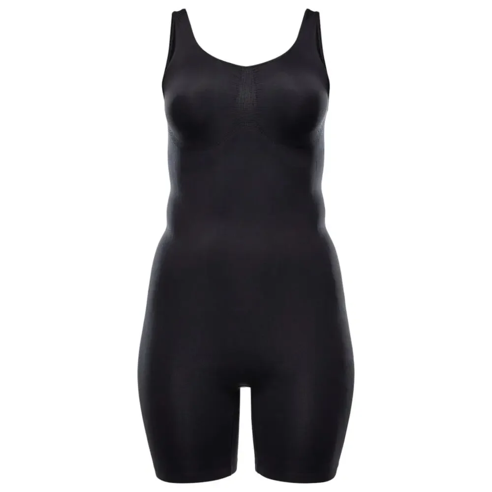 Fabletics Nearly Naked Shaping Mid Thigh Bodysuit